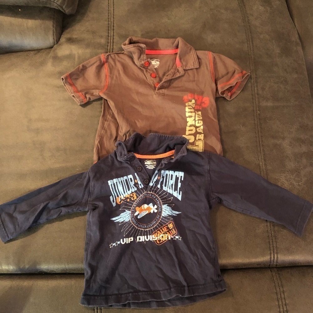 2 Cherokee Collared Shirts